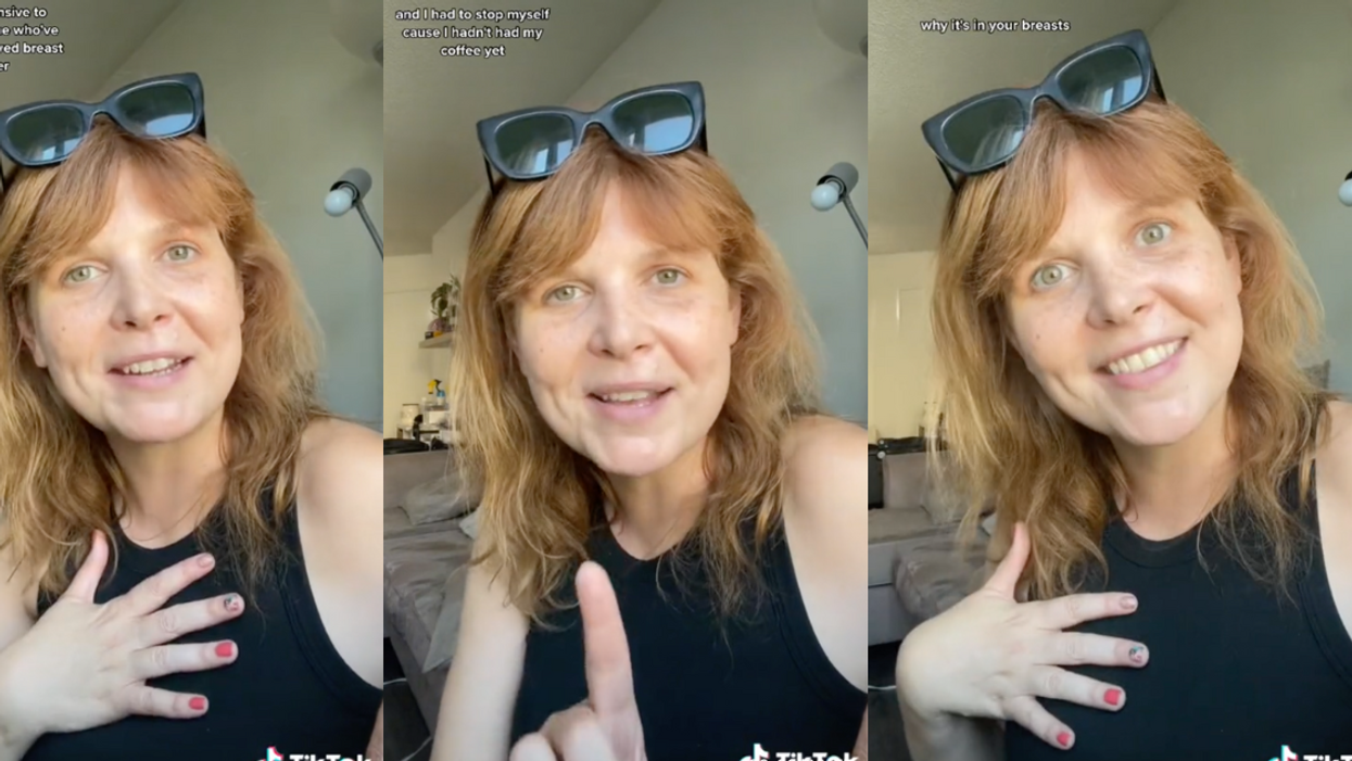 TikTok screenshots of @theanniebond