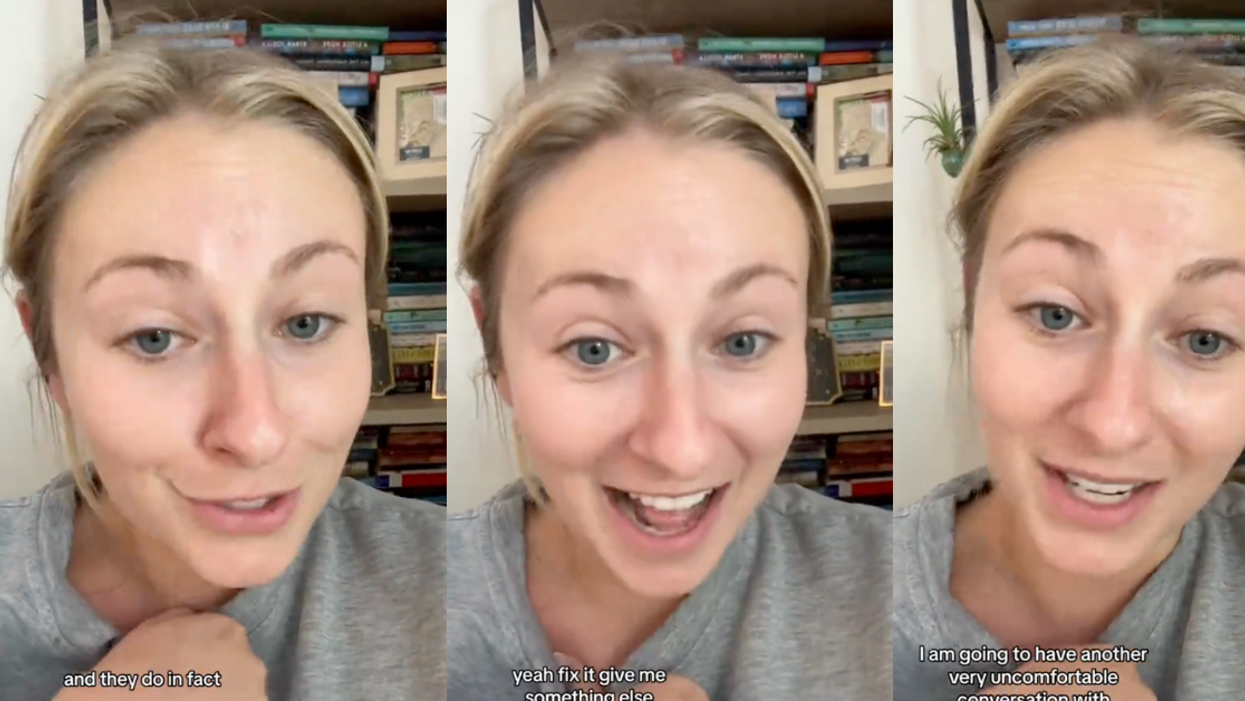 TikTok screenshots of @thesam_show