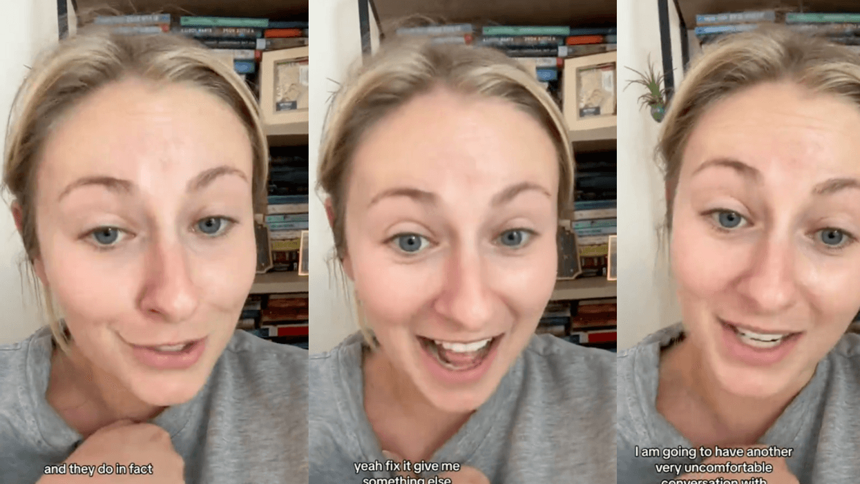 TikTok screenshots of @thesam_show