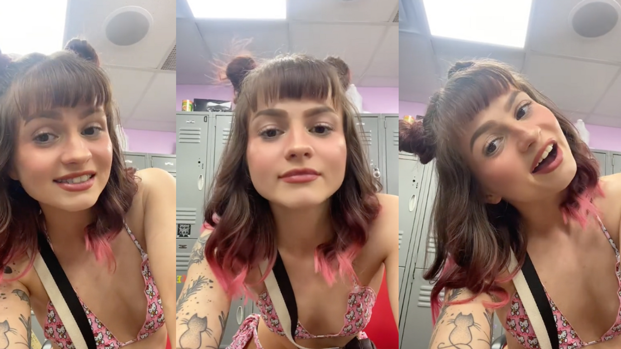 TikTok screenshots of @twentyfirstcenturywhore