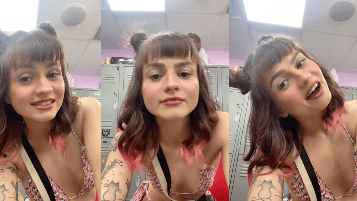 TikTok screenshots of @twentyfirstcenturywhore