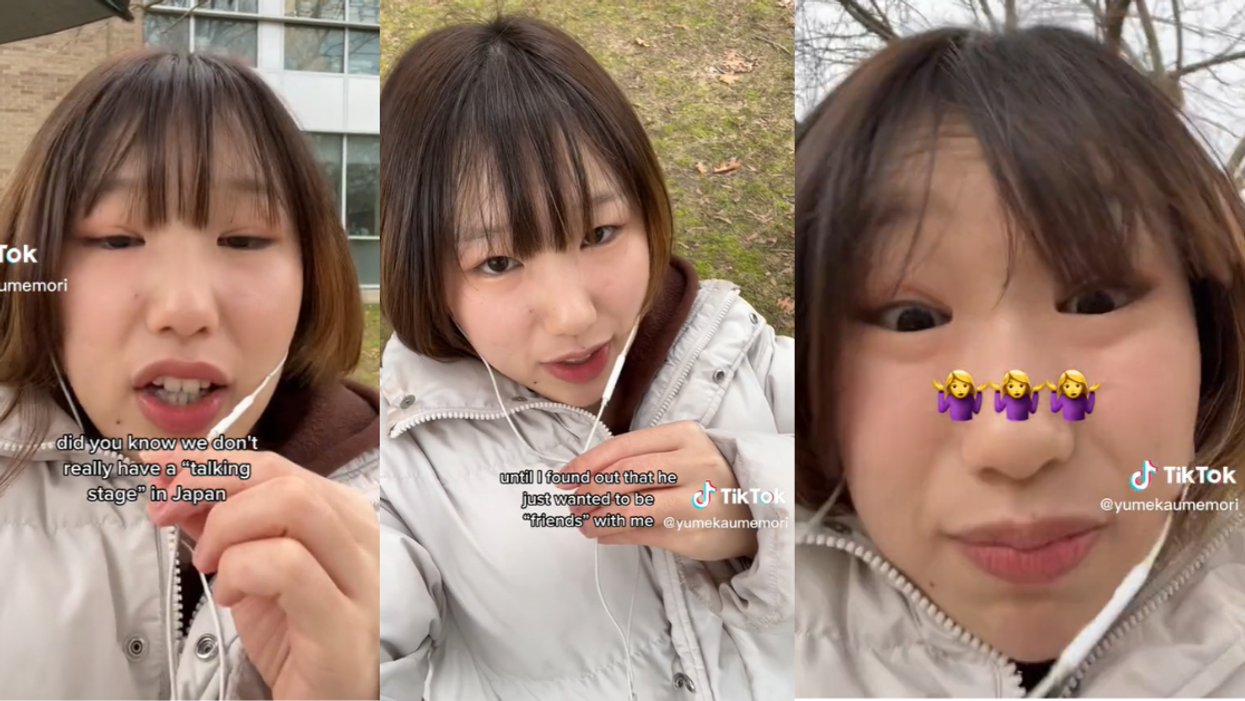 TikToker describes differences between dating in Japan and the U.S.