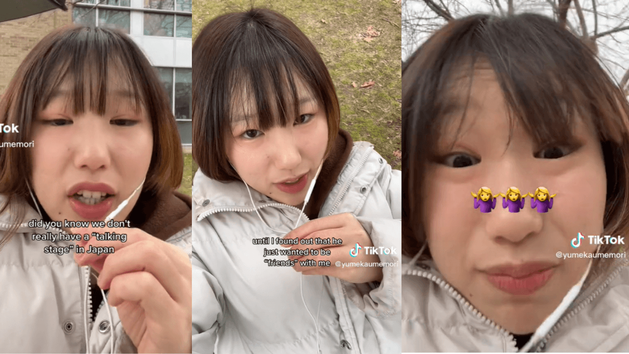 TikToker describes differences between dating in Japan and the U.S.