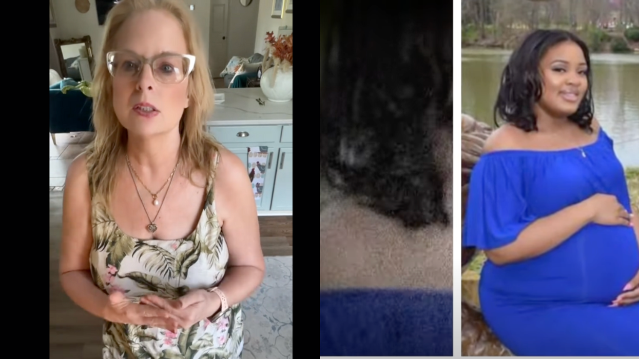 TikToker Jennifer Comstock (left) speaks on the trauma that Adriana Smith (right) and her family is going through