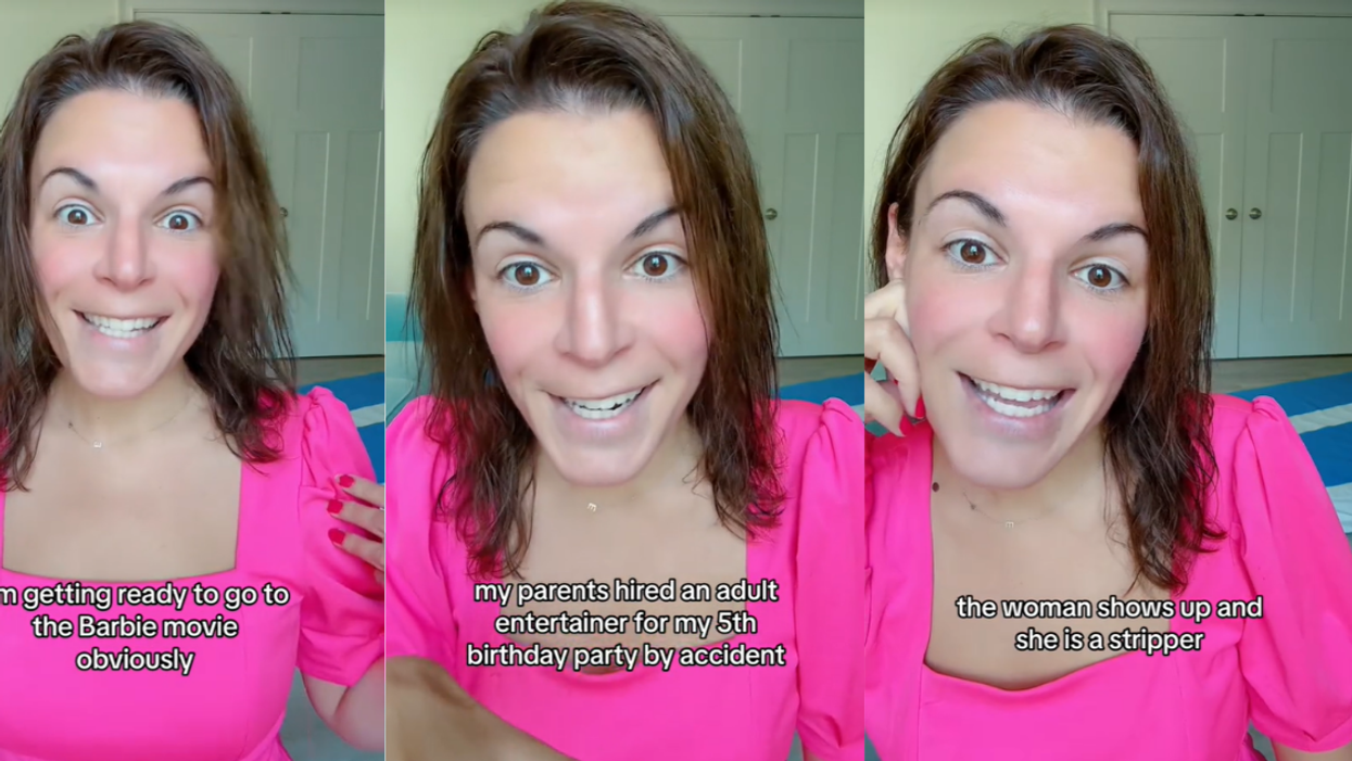 TikToker reminiscing about the wrong Barbie being hired for her fifth birthday party