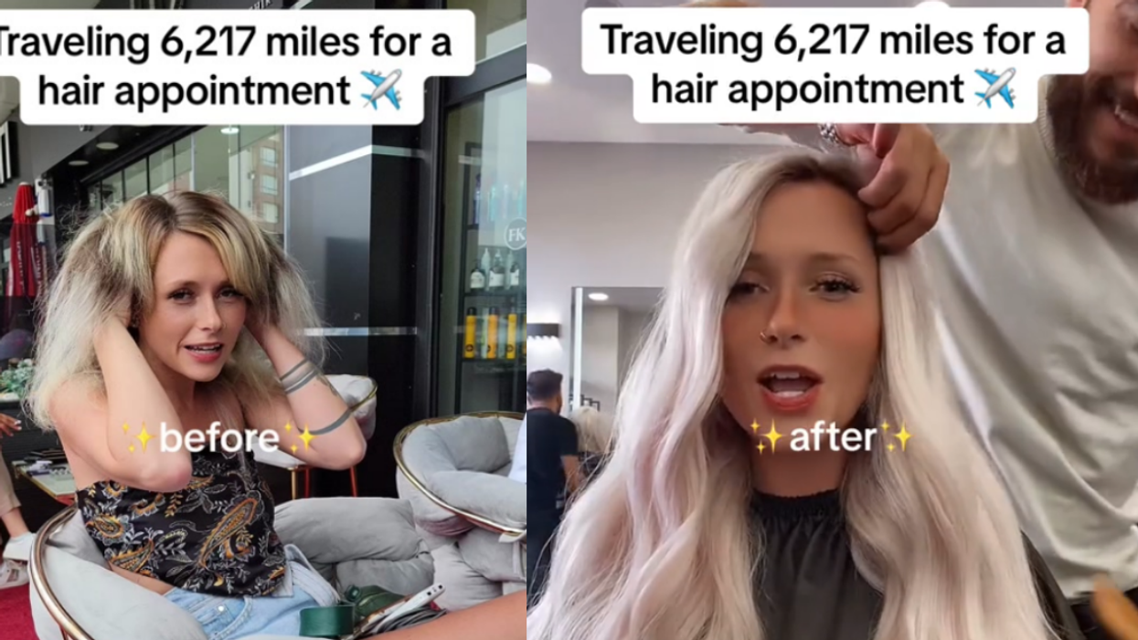 TikToker saves money on hair extensions by traveling to another country