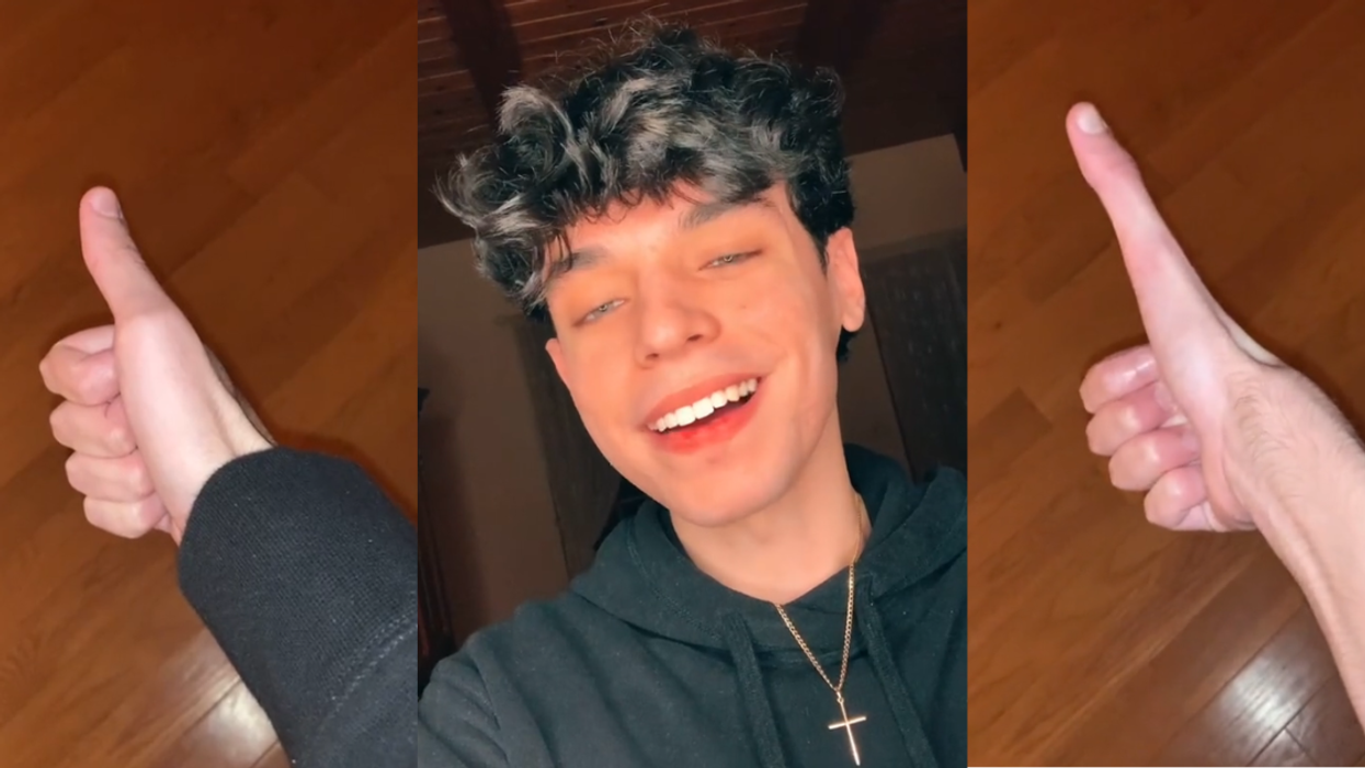 TikToker shares trick to extending his thumb