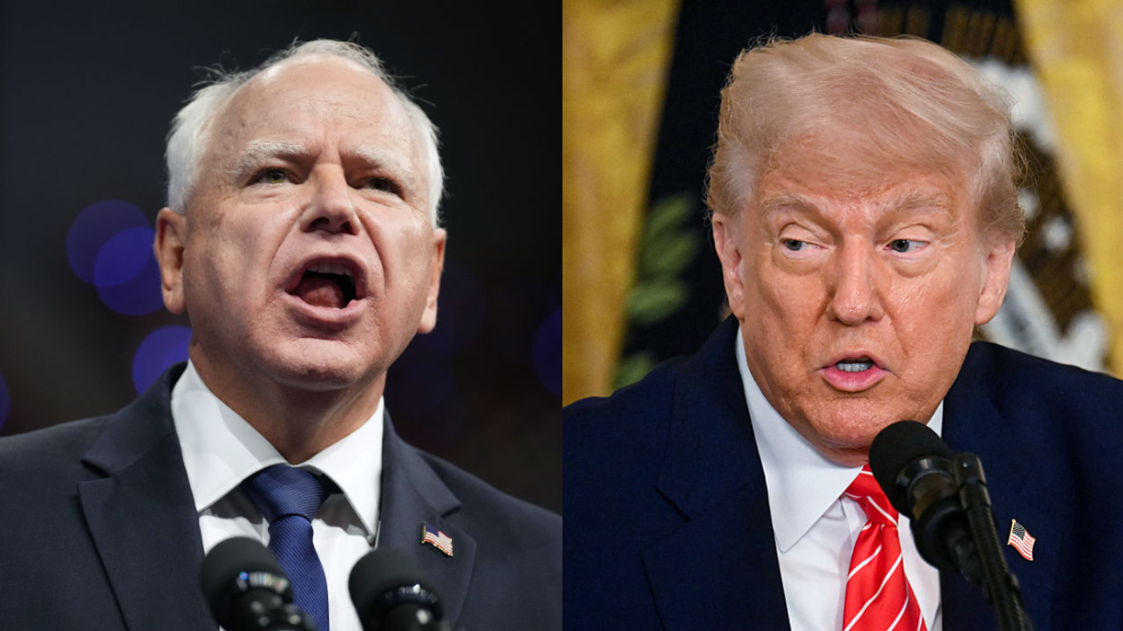 Tim Walz; Donald Trump