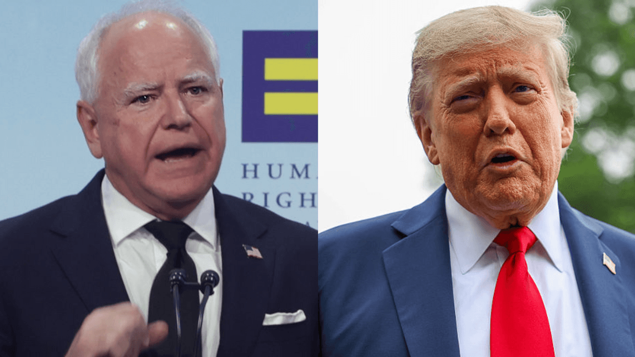 Tim Walz; Donald Trump