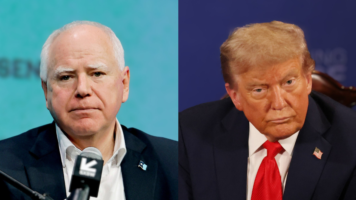 Tim Walz; Donald Trump