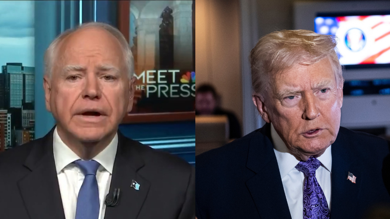 Tim Walz; Donald Trump