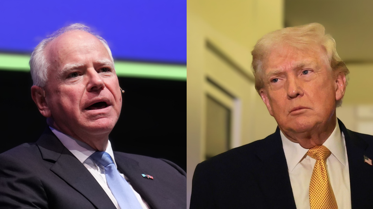 Tim Walz; Donald Trump