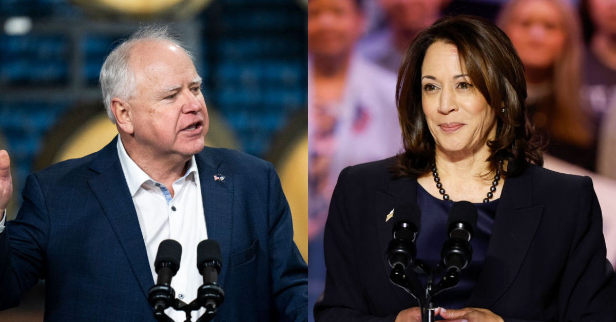 Tim Walz; Kamala Harris