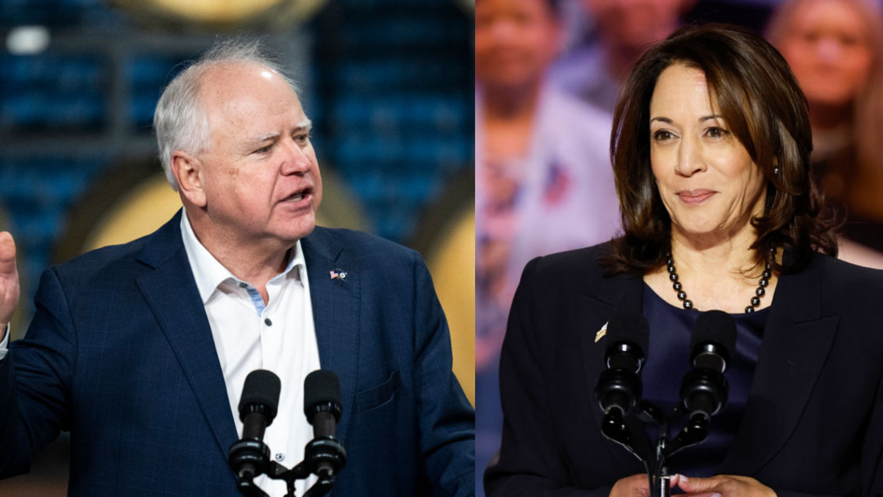 Tim Walz; Kamala Harris