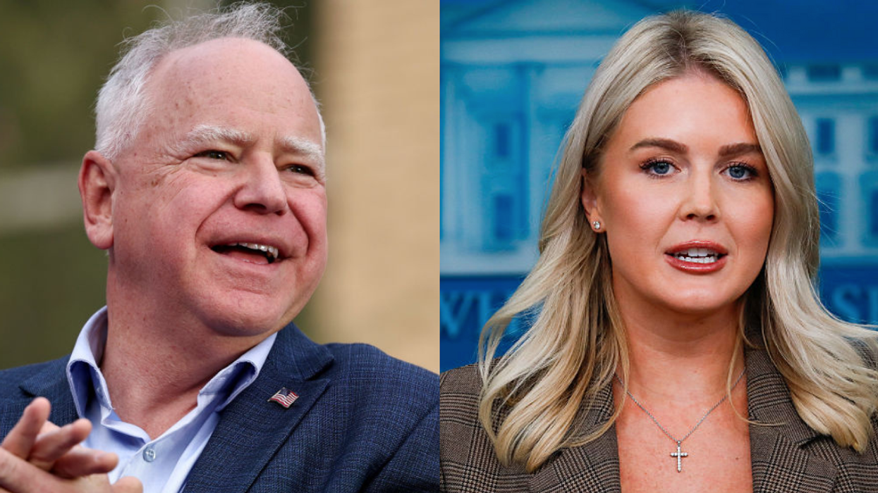 Tim Walz; Karoline Leavitt