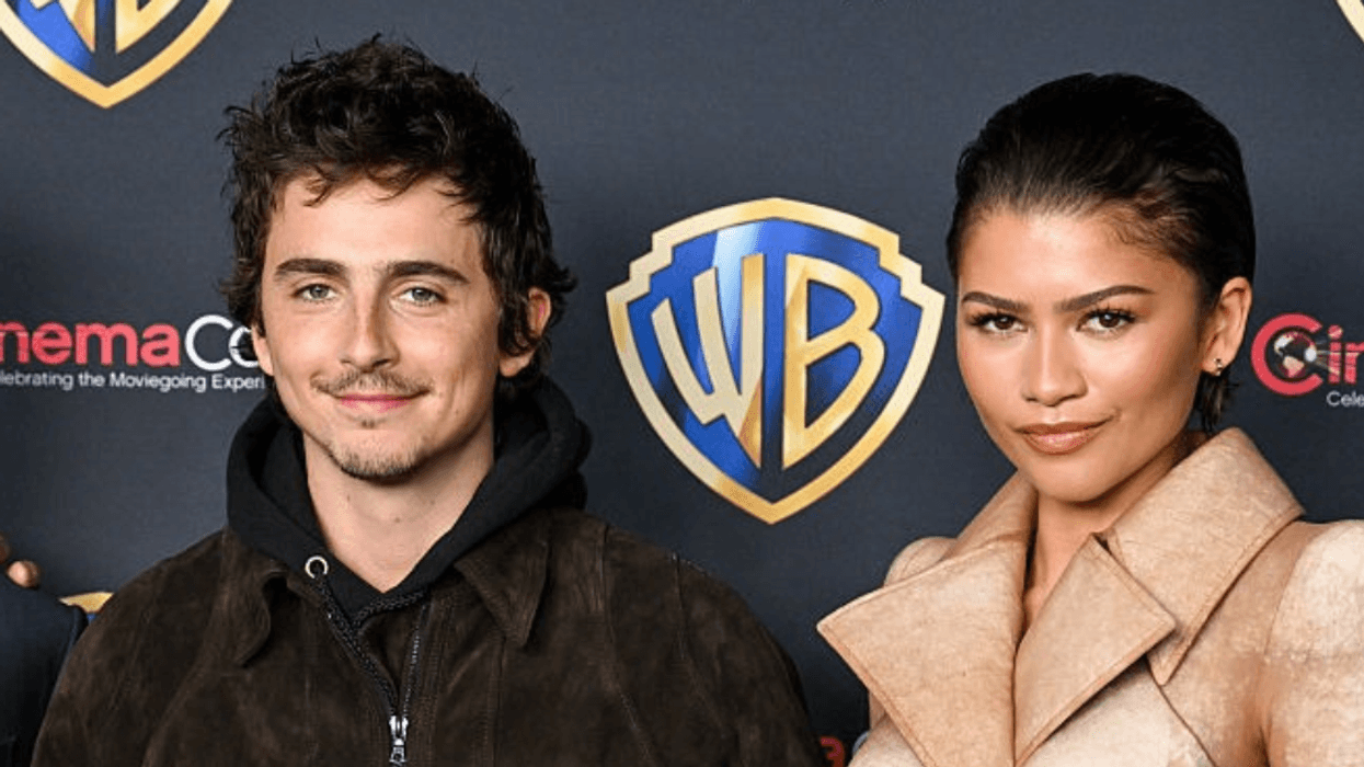 Timothée Chalamet and Zendaya