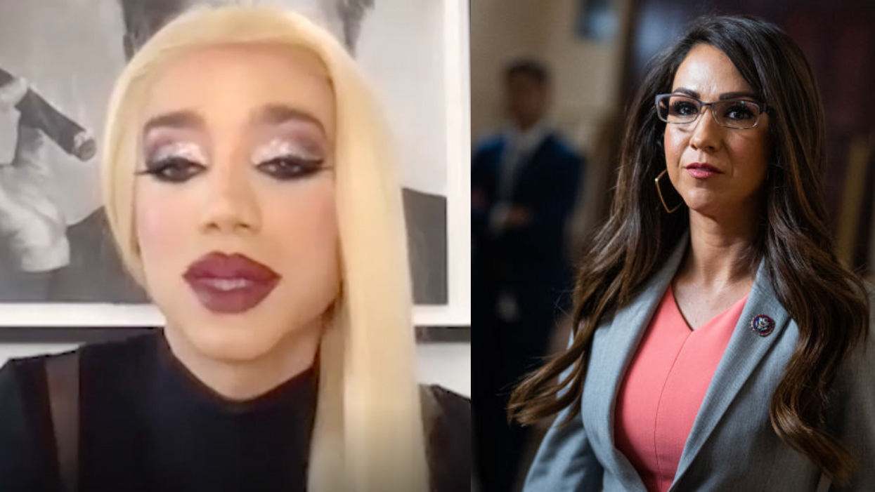 TMZ screenshot of Kendra Matic; Lauren Boebert