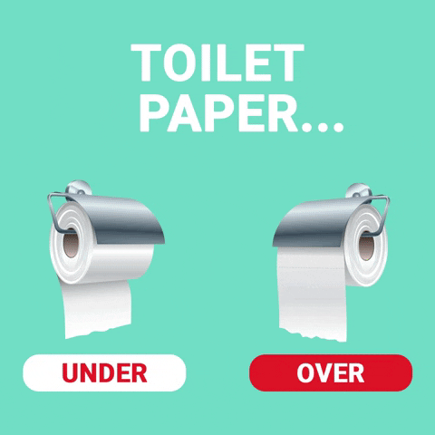 toilet paper GIF by LEO