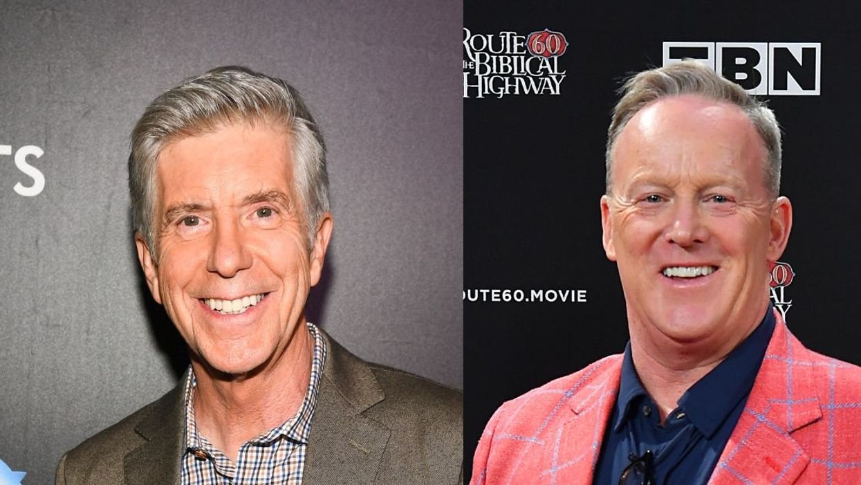 Tom Bergeron; Sean Spicer