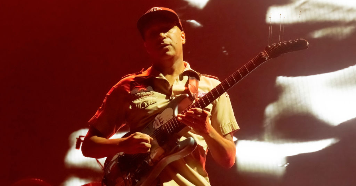 Tom Morello of Rage Against the Machine