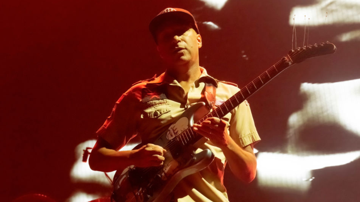 Tom Morello of Rage Against the Machine