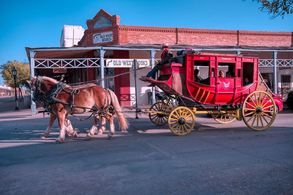 Tombstone, Arizona stagecoach