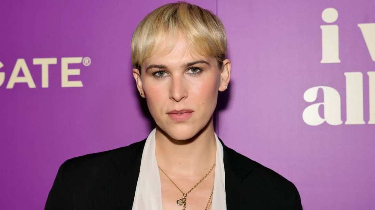 Tommy Dorfman attends Lionsgate's "I Wish You All The Best" New York Premiere.