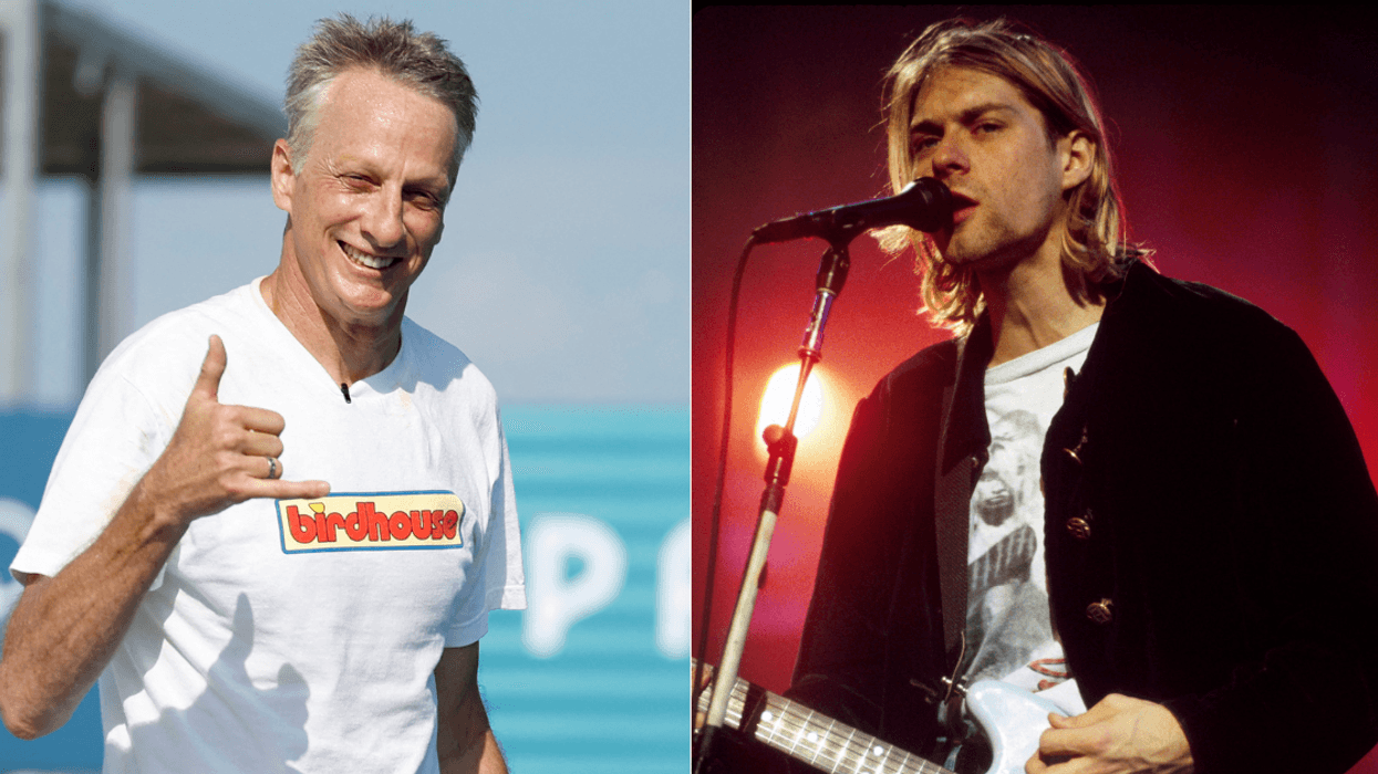 Tony Hawk; Kurt Cobain