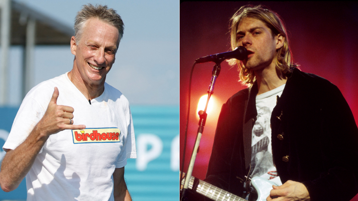 Tony Hawk; Kurt Cobain