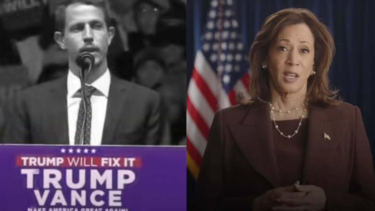 Tony Hinchcliffe; Kamala Harris