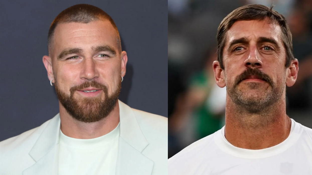 Travis Kelce; Aaron Rodgers