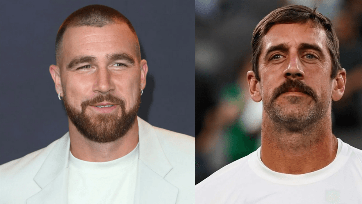 Travis Kelce; Aaron Rodgers