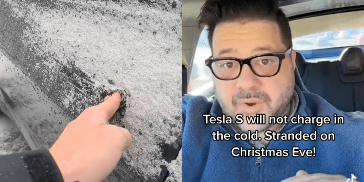 People Share Videos Of Teslas Malfunctioning In Cold: VIDEO - Comic Sands