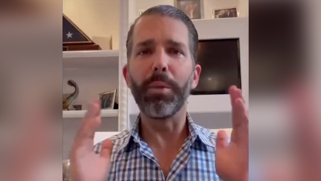 Twitter screenshot of Donald Trump Jr.