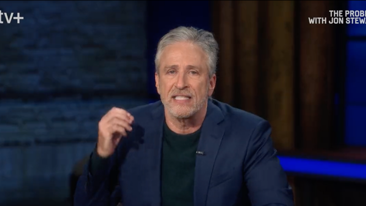 Twitter screenshot of Jon Stewart