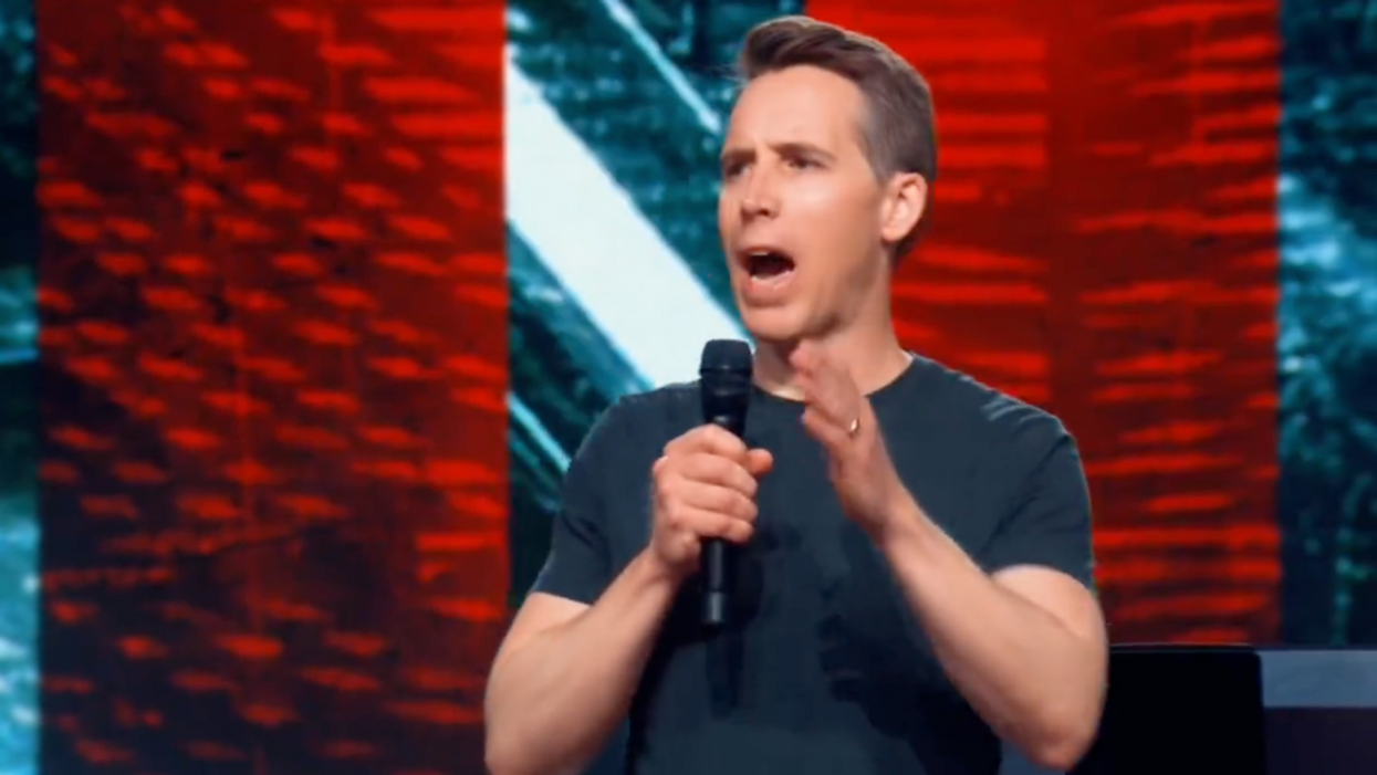 Twitter screenshot of Josh Hawley