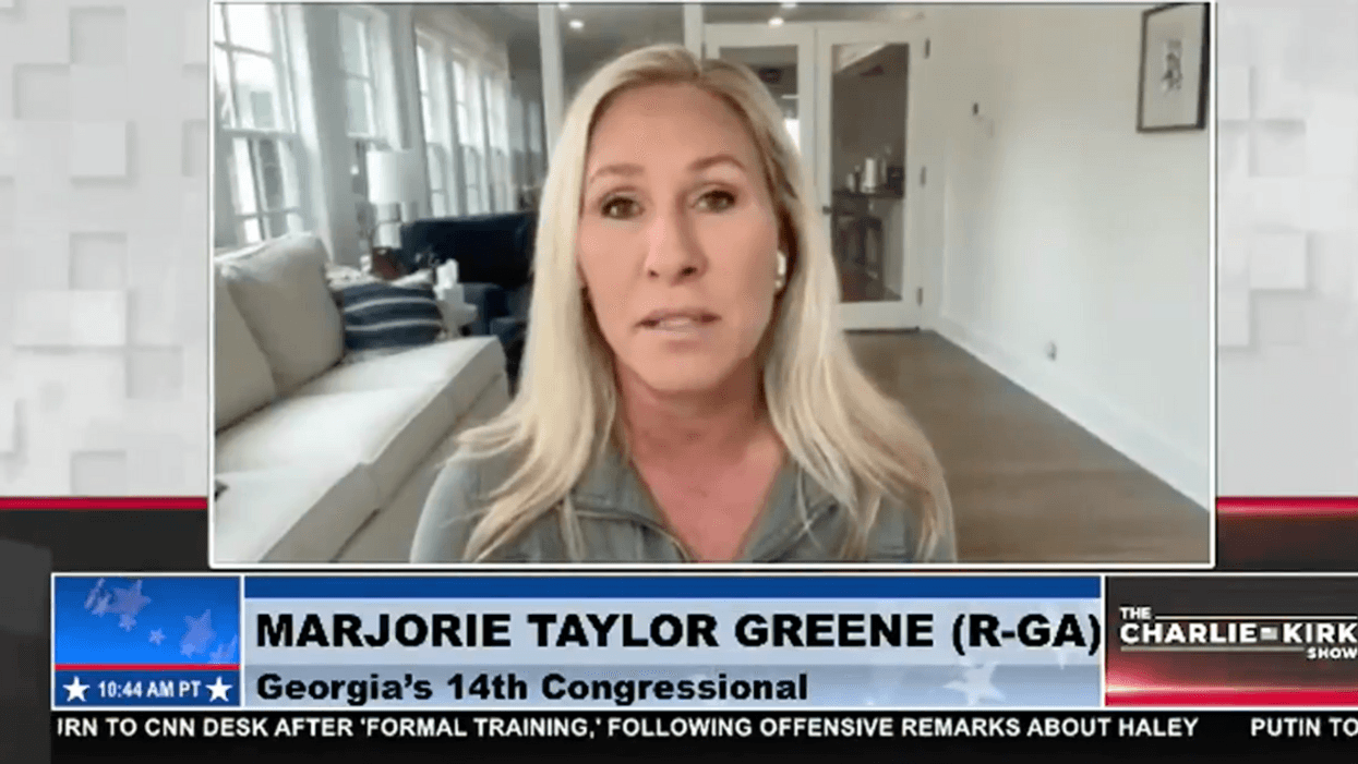 Twitter screenshot of Marjorie Taylor Greene