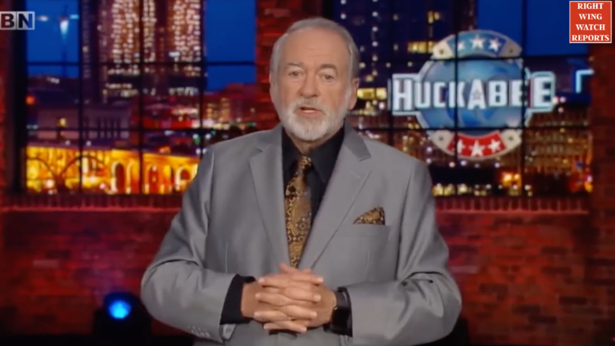 Twitter screenshot of Mike Huckabee