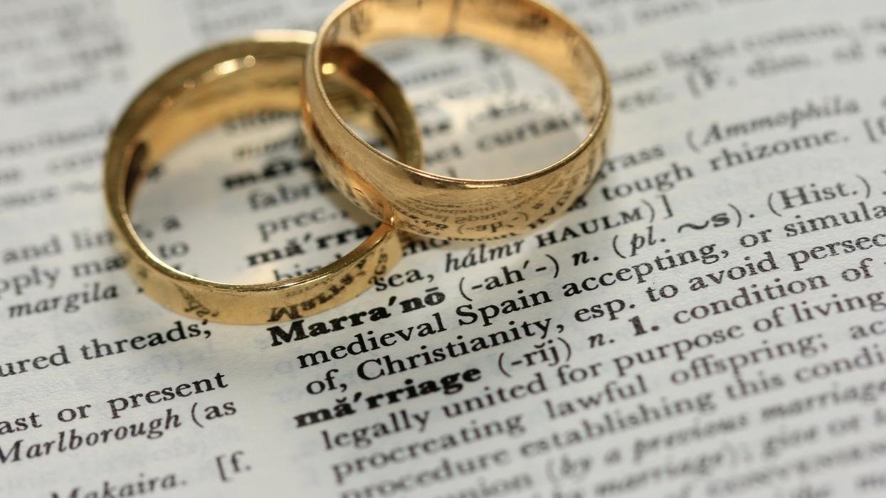 Two wedding rings