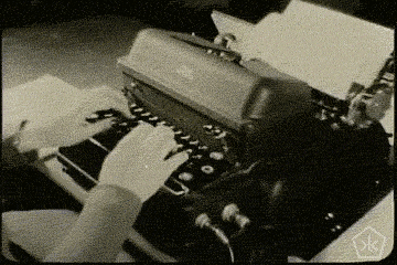 typewriter GIF by Okkult Motion Pictures