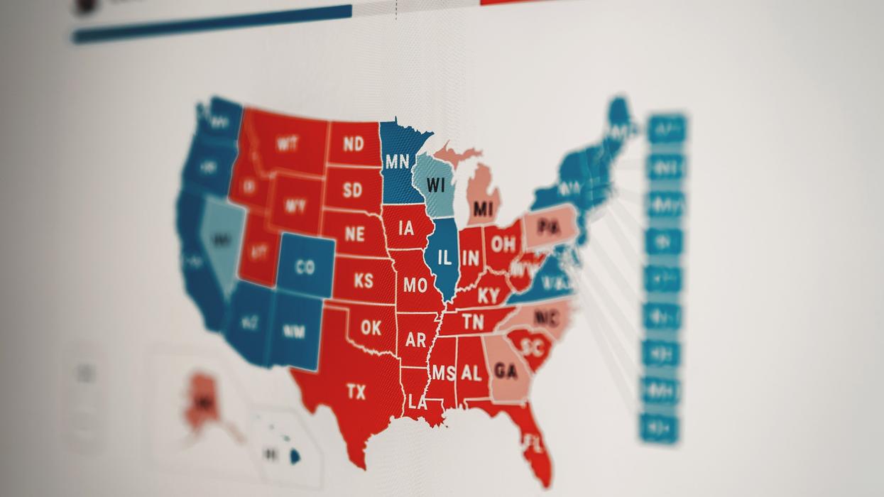 United States political map