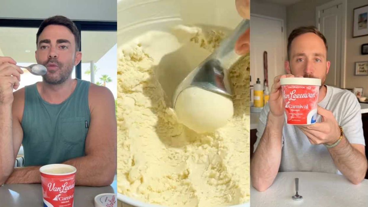 Van Leeuwen and Carnival Cruise Line teamed up on a limited-edition “sunscreen” ice cream flavor.