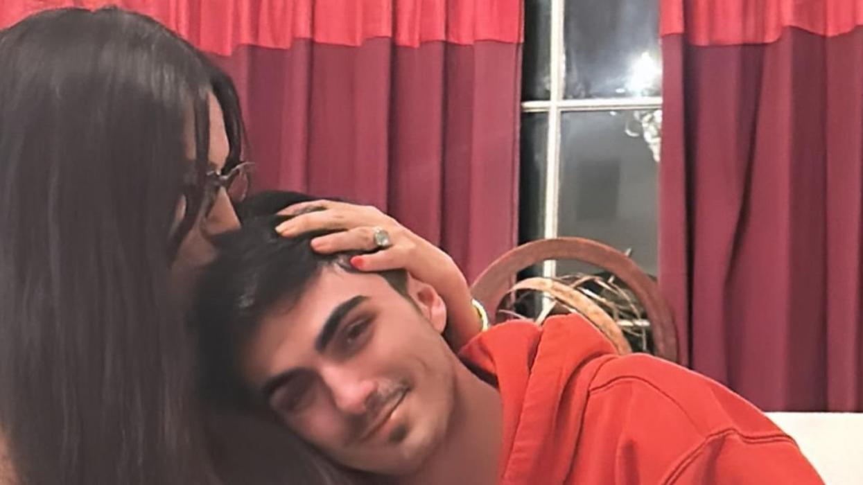 Vanessa Marcil with her son, Kassius Marcil-Green