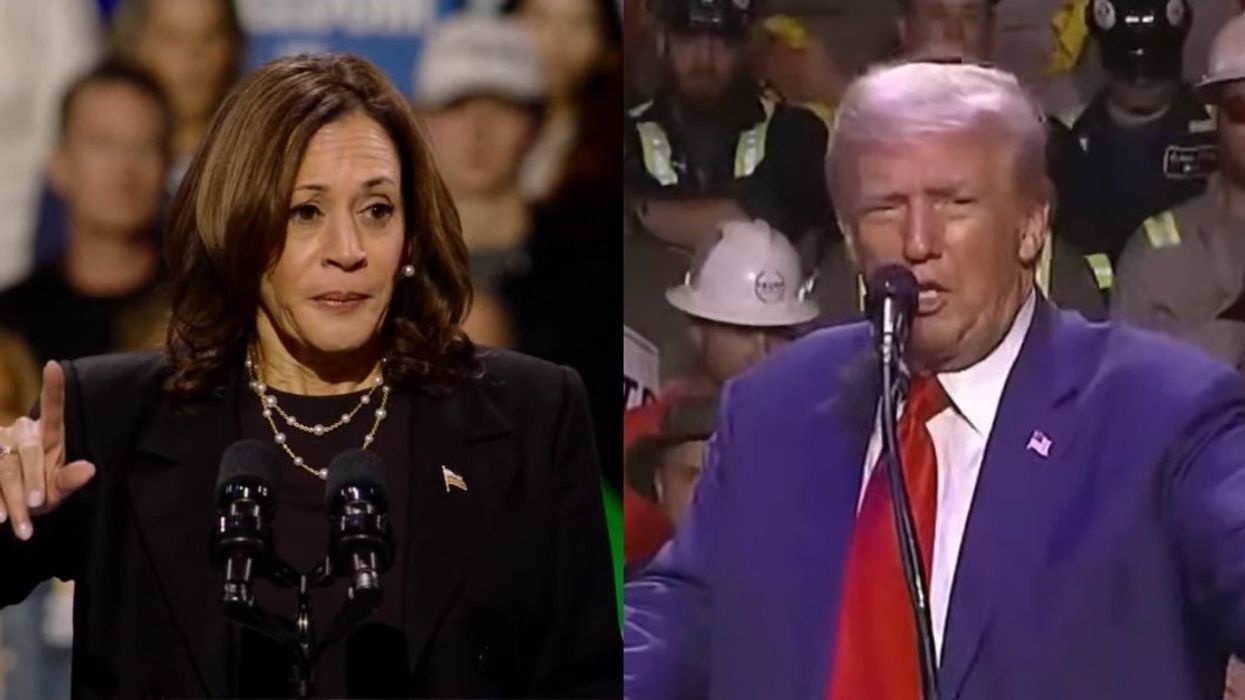 Vice President Kamala Harris and former President Donald Trump