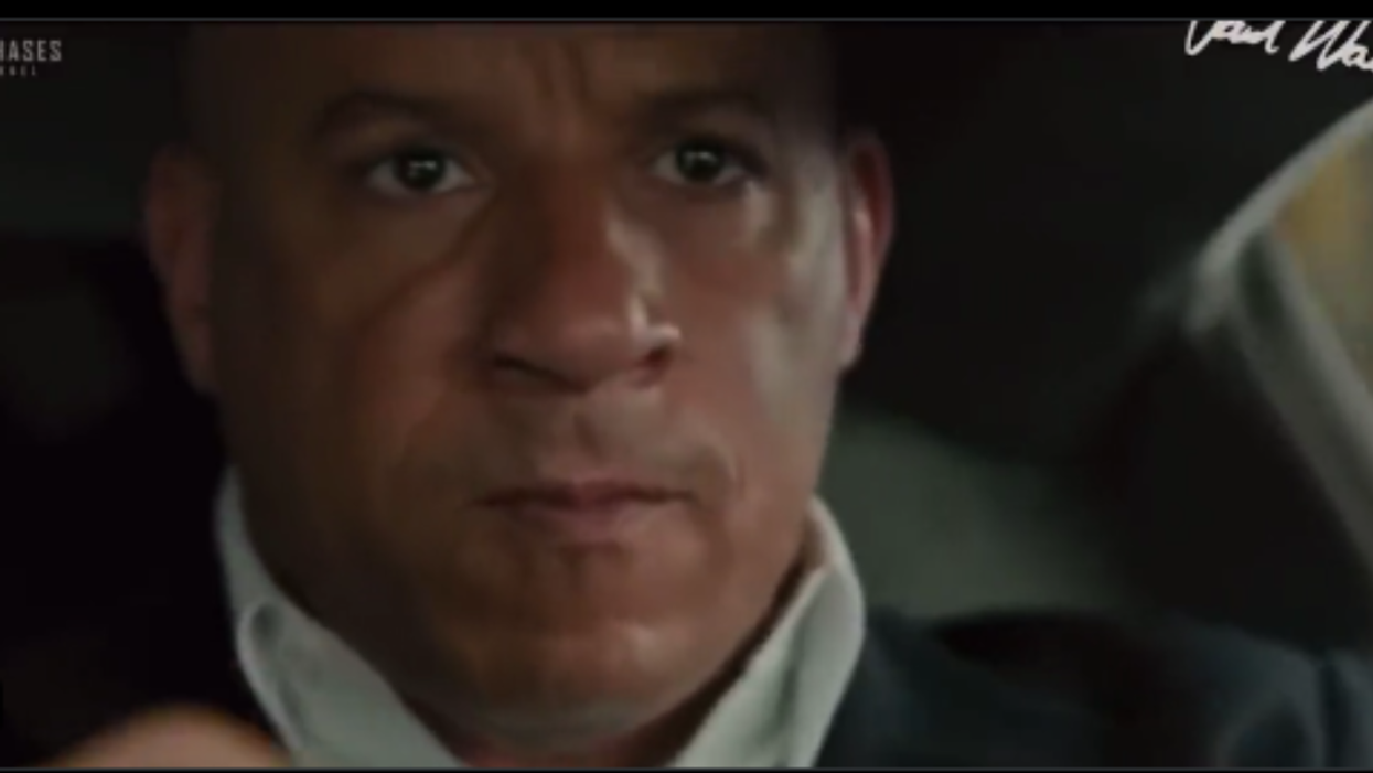 Vin Diesel from Fast and Furious