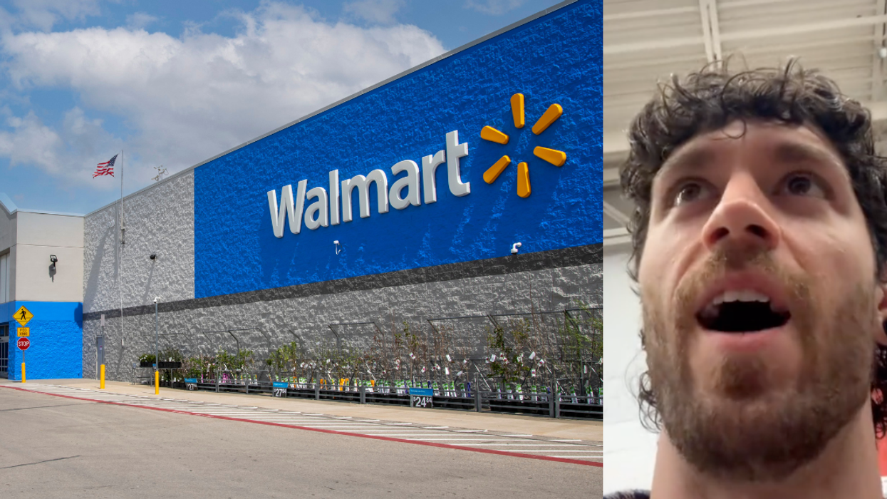 Walmart; TikTok screenshot of @chezaidan