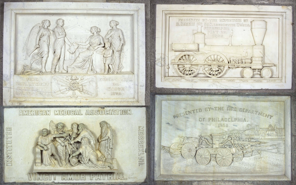 Washington Monument commemorative stones