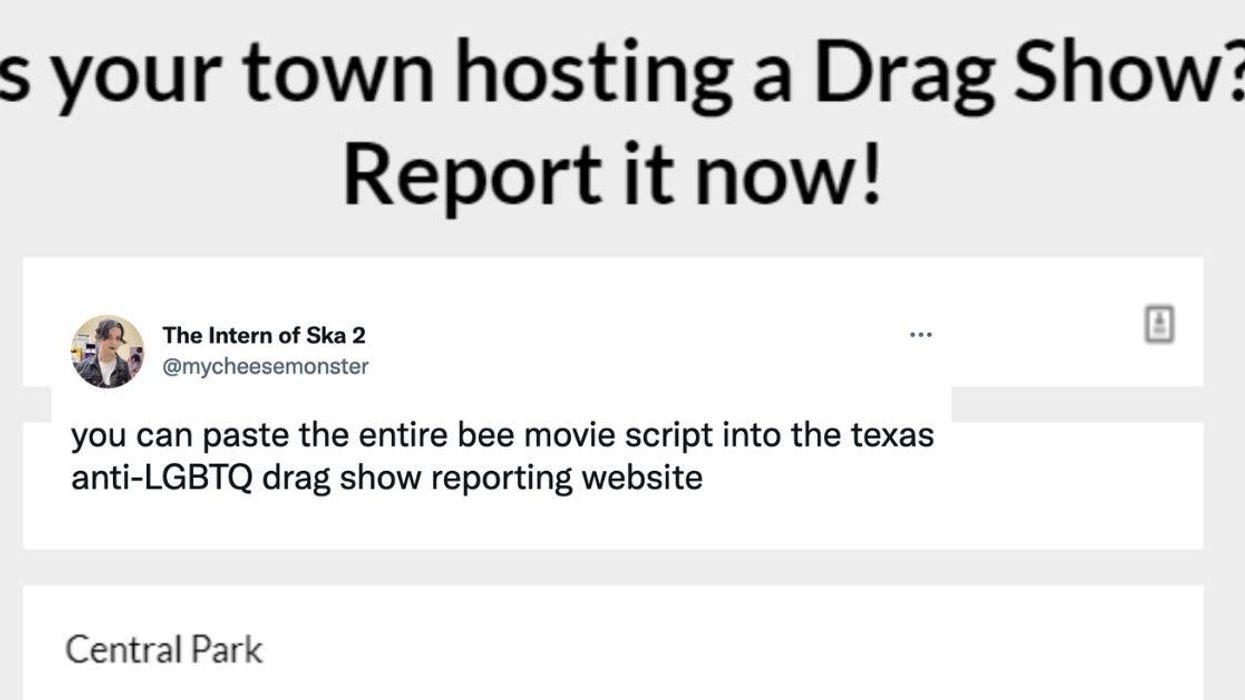 Website form with a tweet