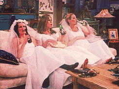 wedding dress Friends GIF