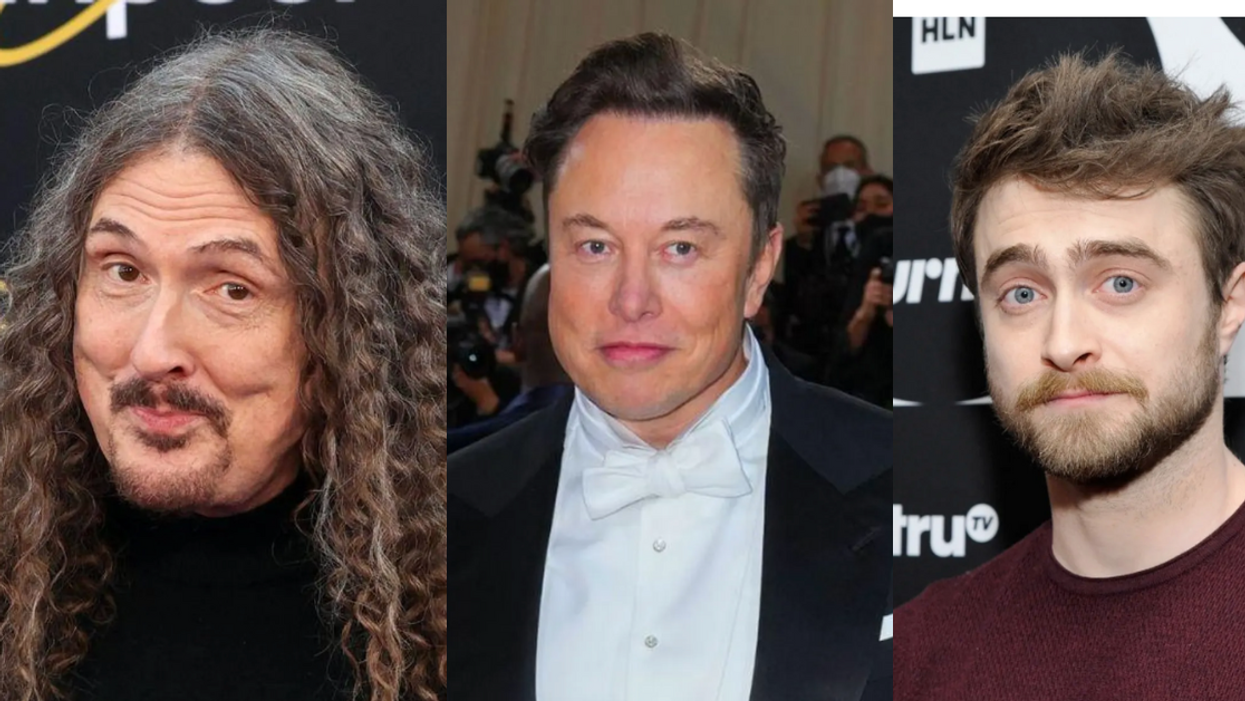 Weird Al Yankovic; Elon Musk; Daniel Radcliffe